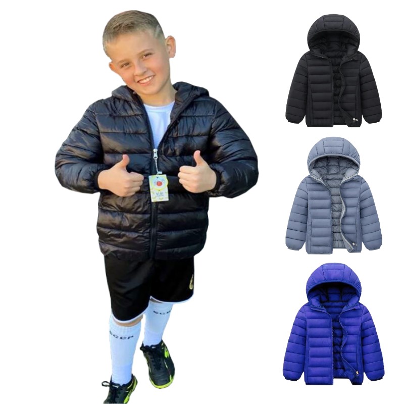 Kids Outdoor Jacket - Легкие пуховики с капюшоном, детские пальто
