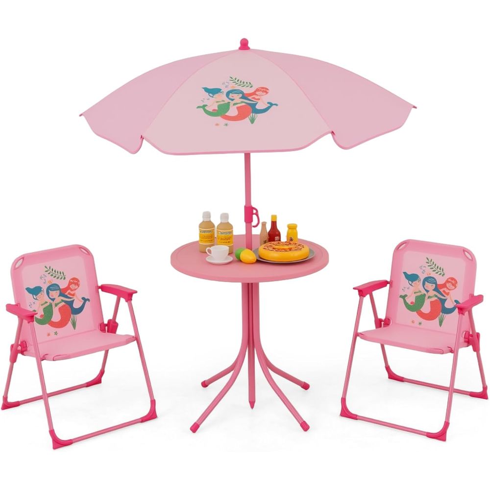 Kids Outdoor Umbrella For Table - Детский стол для пикника, детский уличный