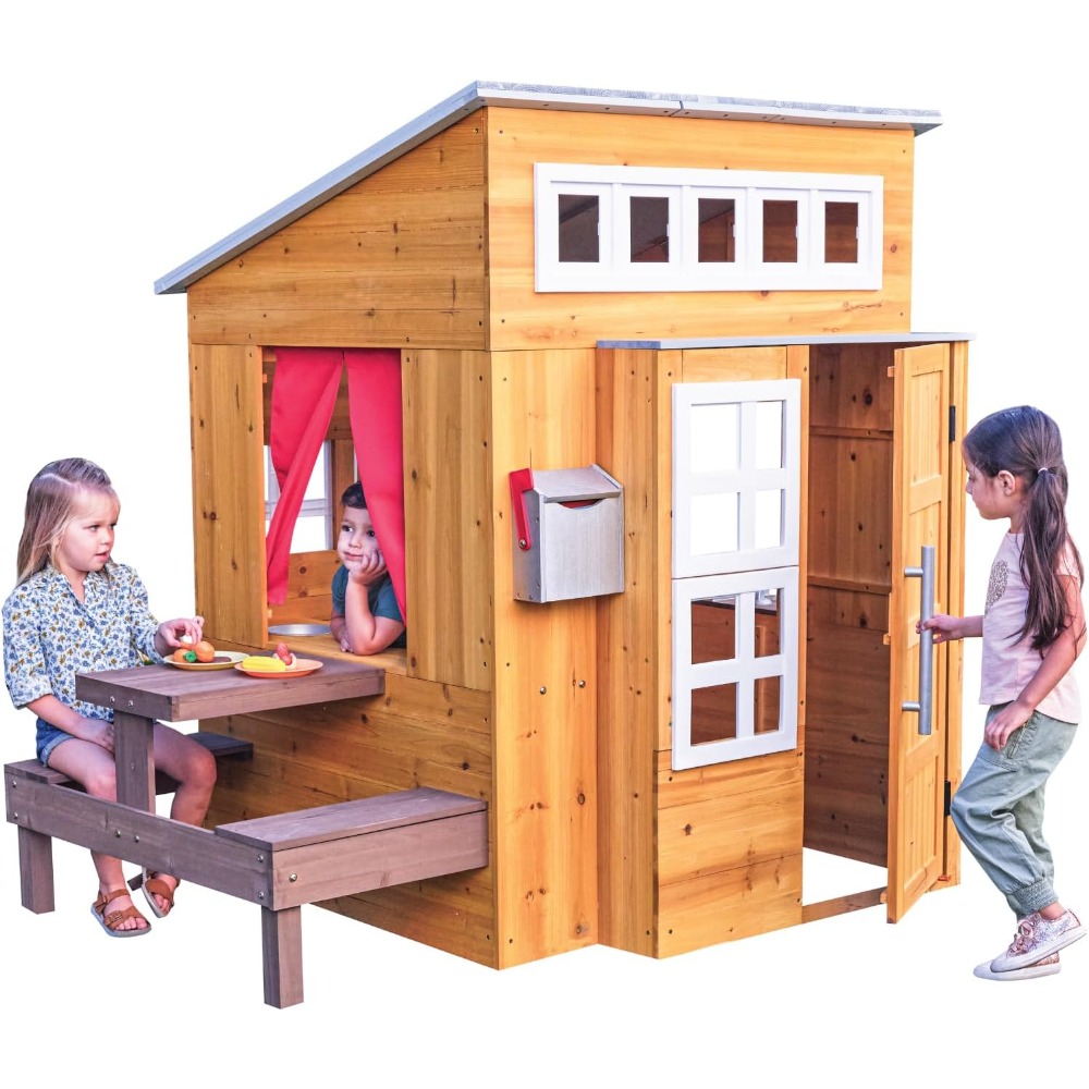 Современный уличный деревянный – обзор и цена Kids Outdoor Grill