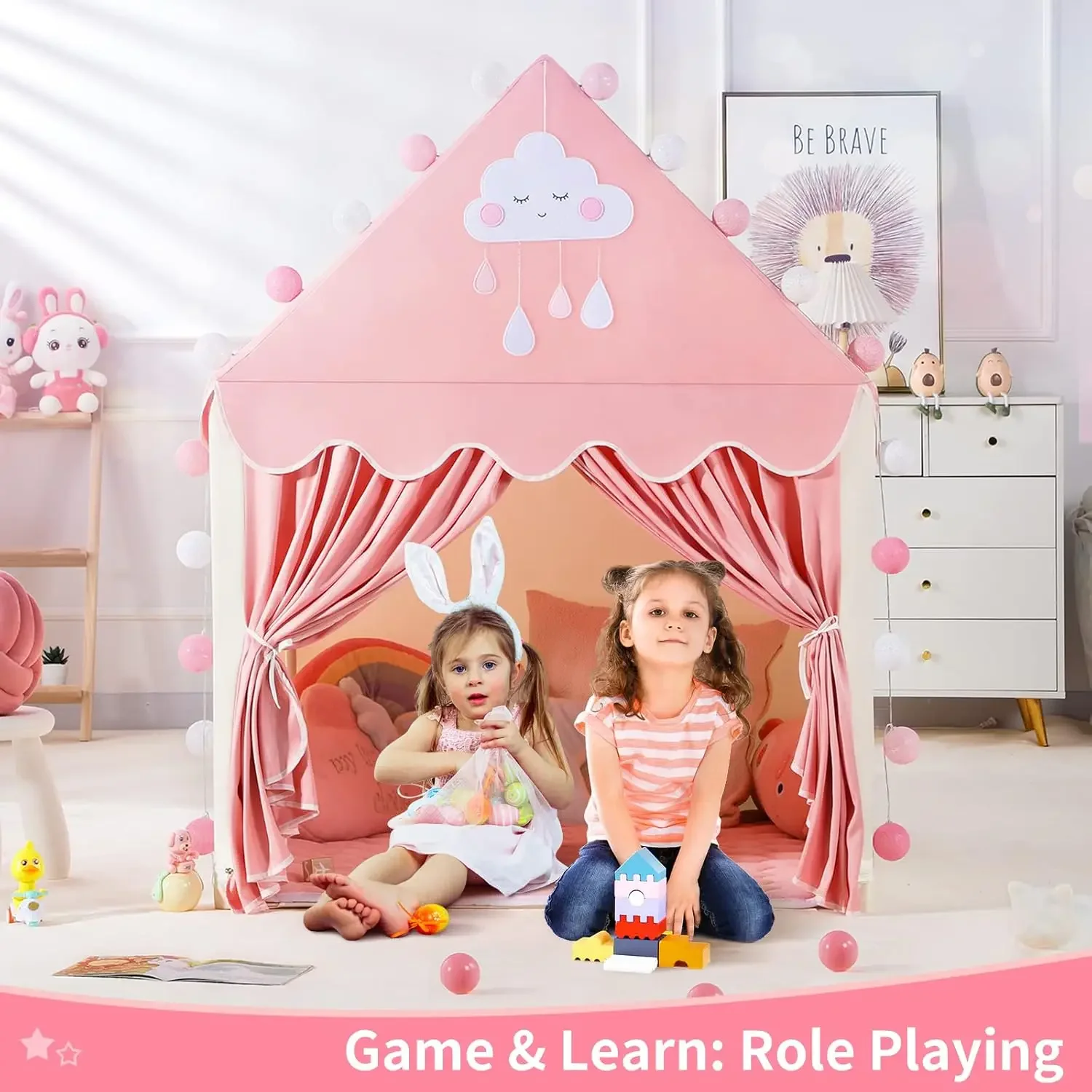 Детская игровая палатка, дом з – обзор и цена Kids Outdoor House Accessories