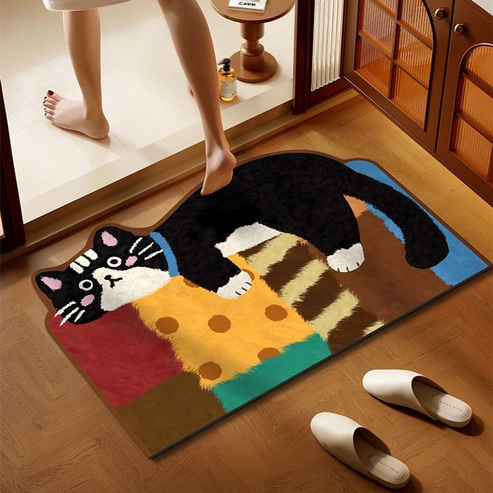 Коврик для ванной VIKAMA Dopam – обзор и цена Slip Slide Water Mat