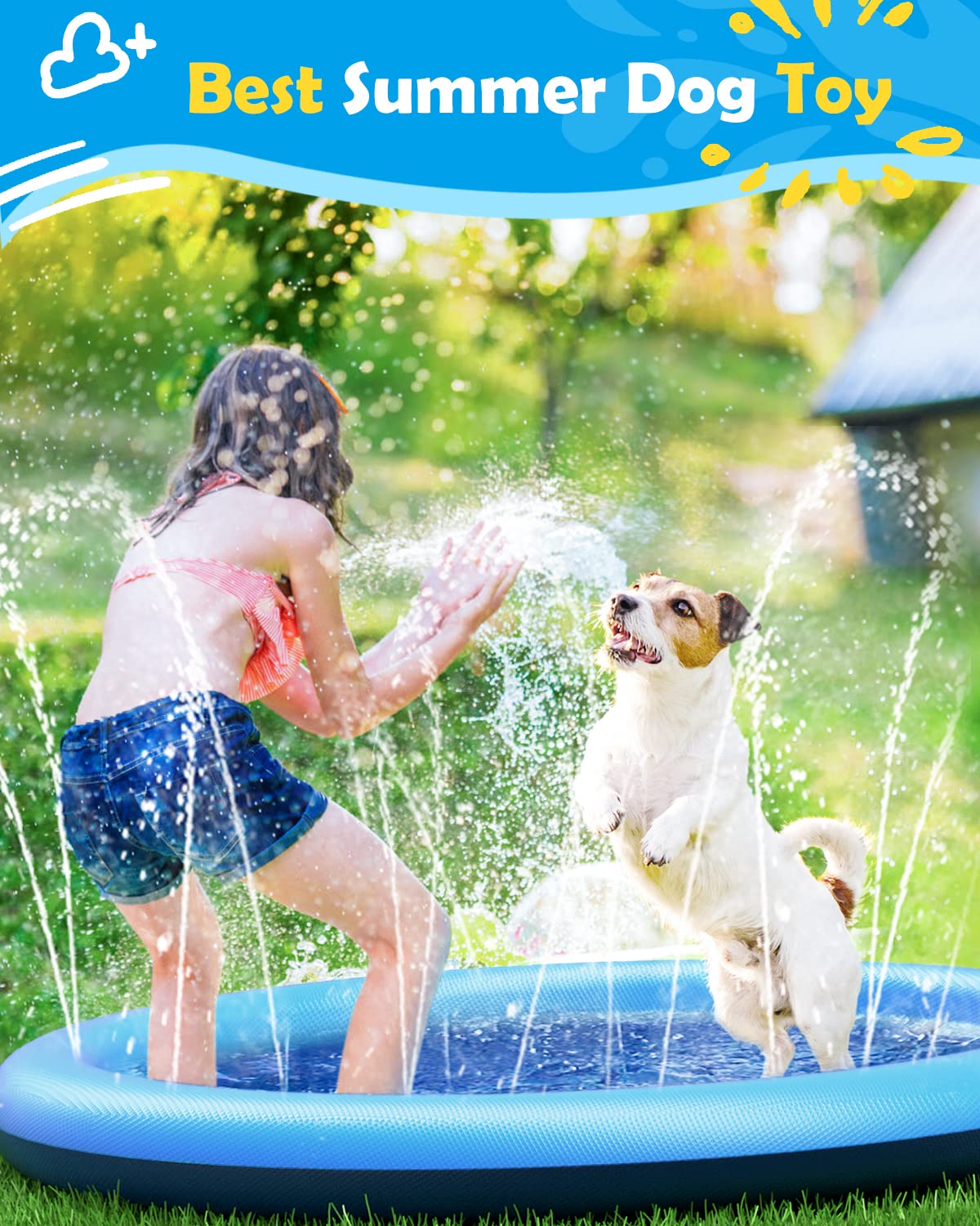 Игровой коврик-фонтан для дете – обзор и цена Slip Slide Water Mat