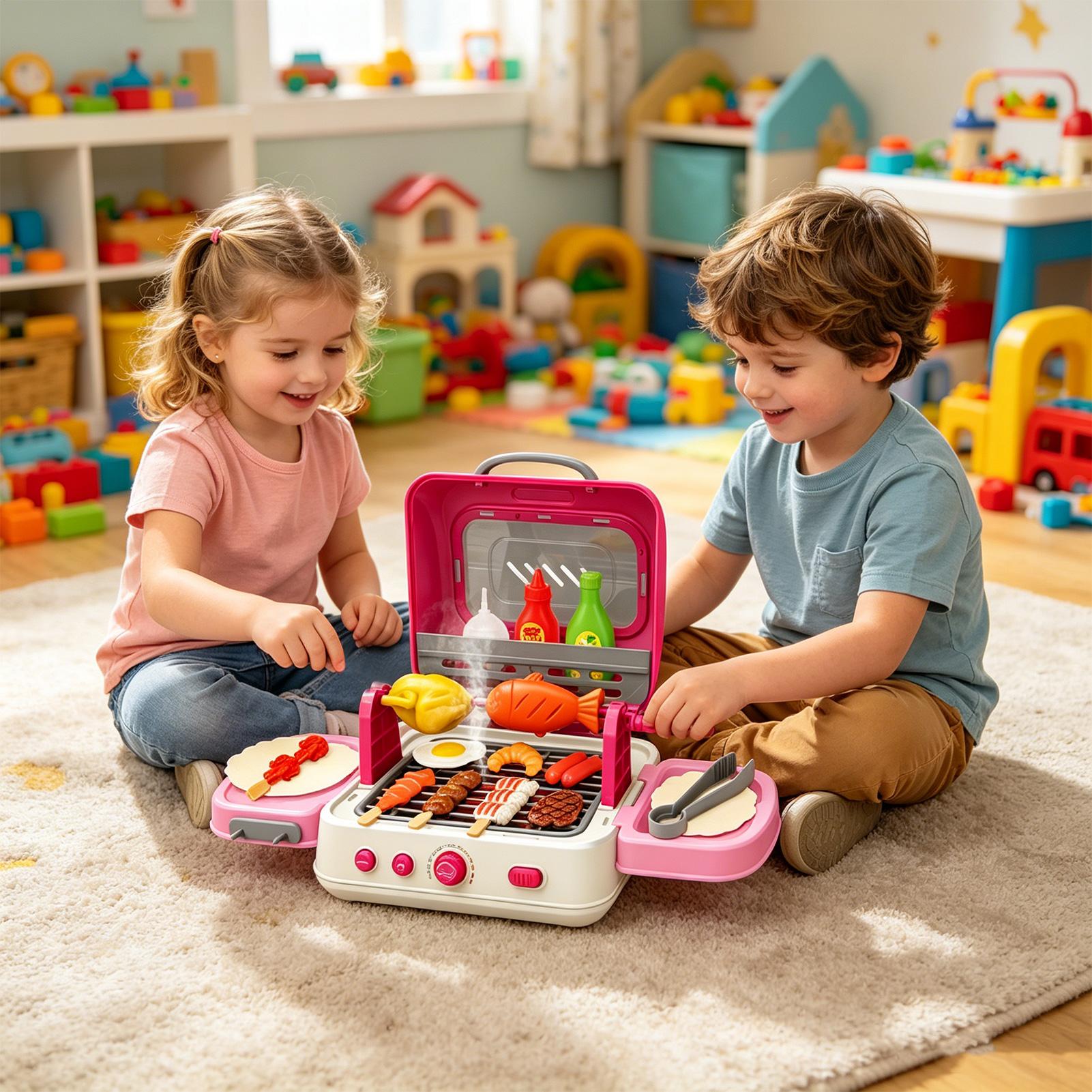 Детский уличный игровой набор- – обзор и цена Kids Outdoor Grill