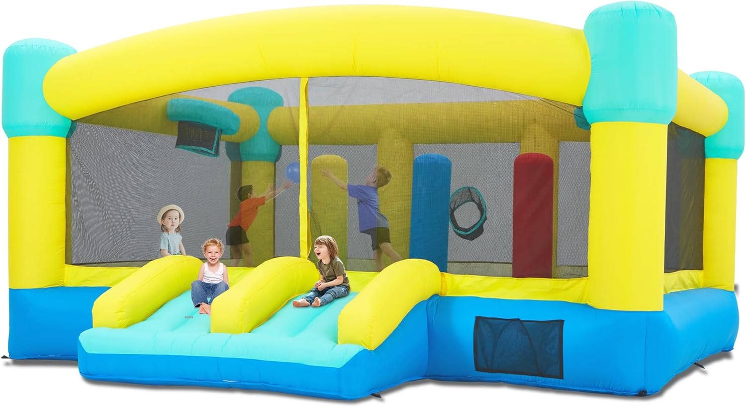 Большой надувной батут, 15 x 1 – обзор и цена Kids Outdoor Wendy House