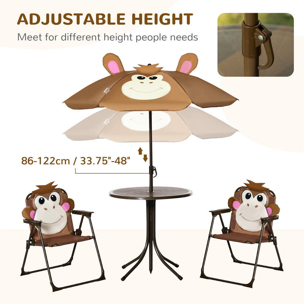 Детский комплект мебели для па – обзор и цена Kids Outdoor Umbrella For Table