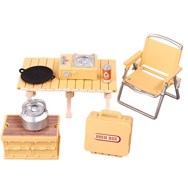 Миниатюрный игровой набор для  – обзор и цена Kids Yellow Outdoor Chair