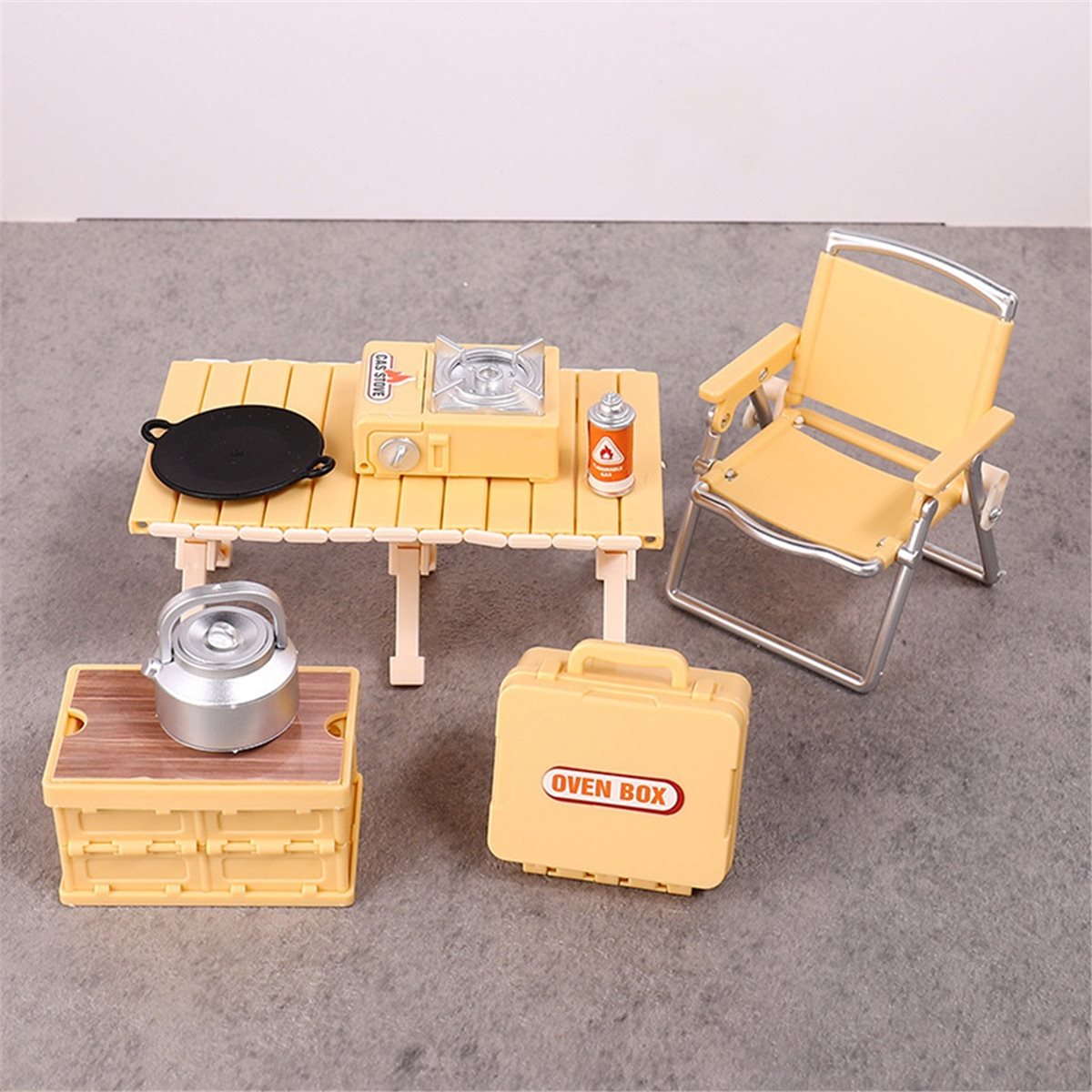 Миниатюрный игровой набор для  – обзор и цена Kids Yellow Outdoor Chair