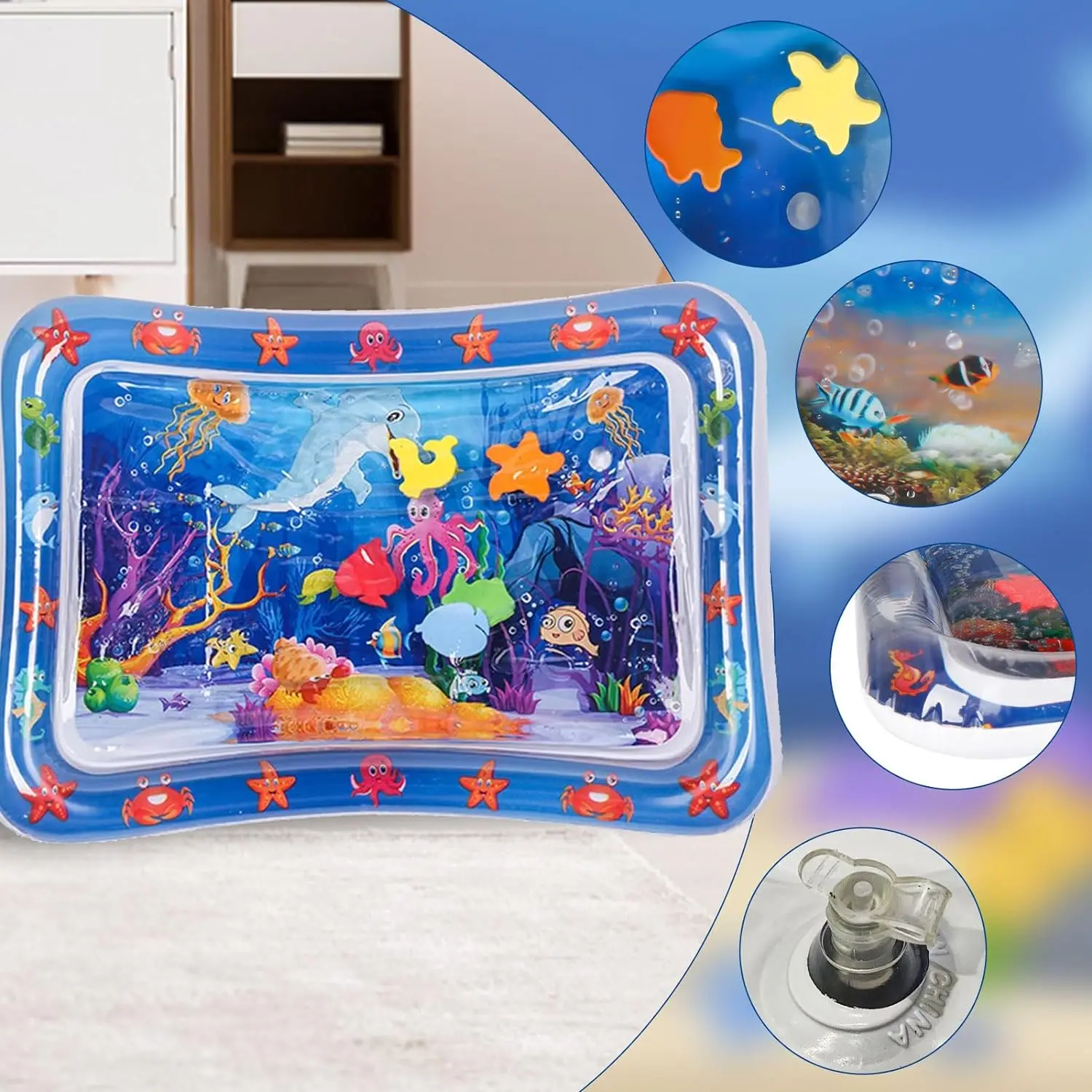 Водный сенсорный игровой коври – обзор и цена Slip Slide Water Mat