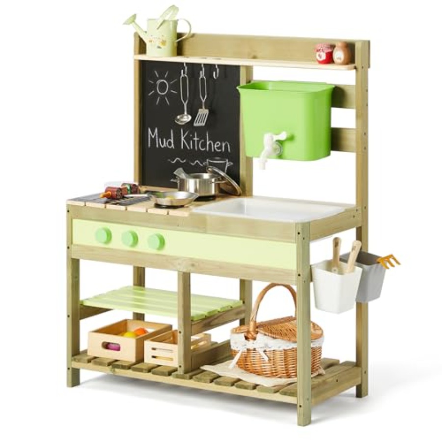 Детская уличная кухня для игр  – обзор и цена Kids Outdoor Mud Table