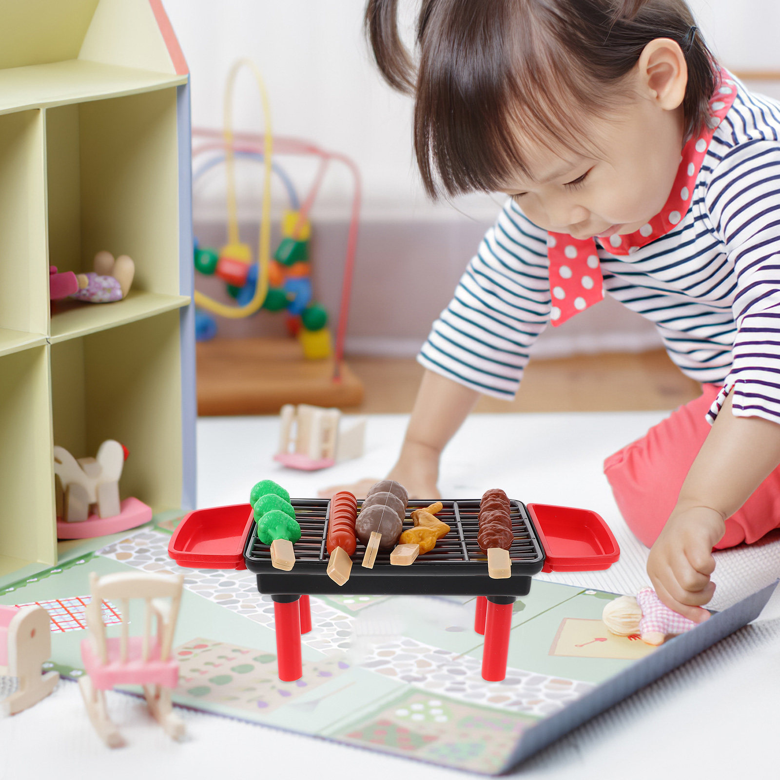20 предметов: набор для ролевы – обзор и цена Kids Outdoor Grill