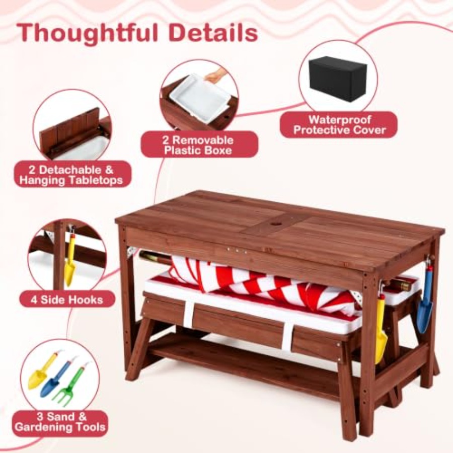 Детский уличный стол для пикни – обзор и цена Kids Outdoor Umbrella For Table