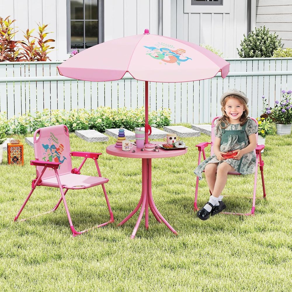Детский стол для пикника, детс – обзор и цена Kids Outdoor Umbrella For Table