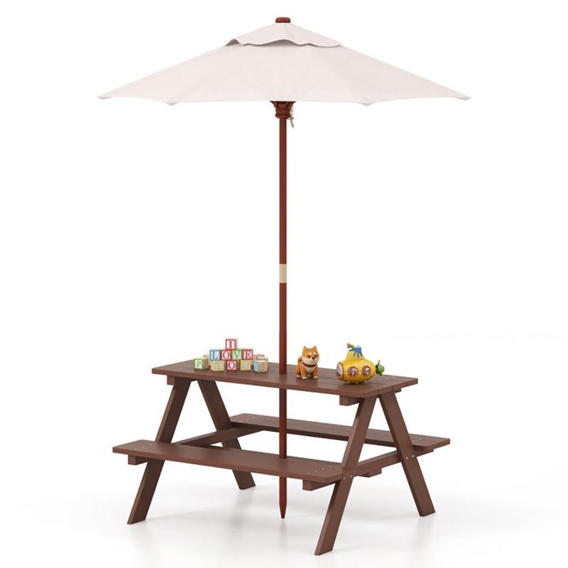 Уличный набор для пикника: сто – обзор и цена Kids Outdoor Umbrella For Table
