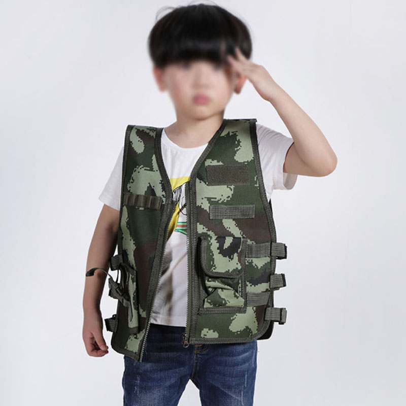 Детский Камуфляжный жилет для  – обзор и цена Kids Outdoor Clothing