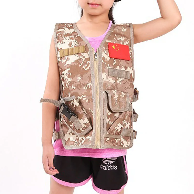 Детский Камуфляжный жилет для  – обзор и цена Kids Outdoor Clothing