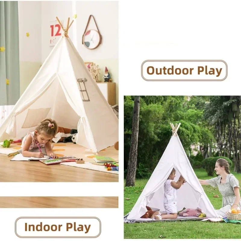 Детская хлопковая холщовая инд – обзор и цена Kids Outdoor House Accessories