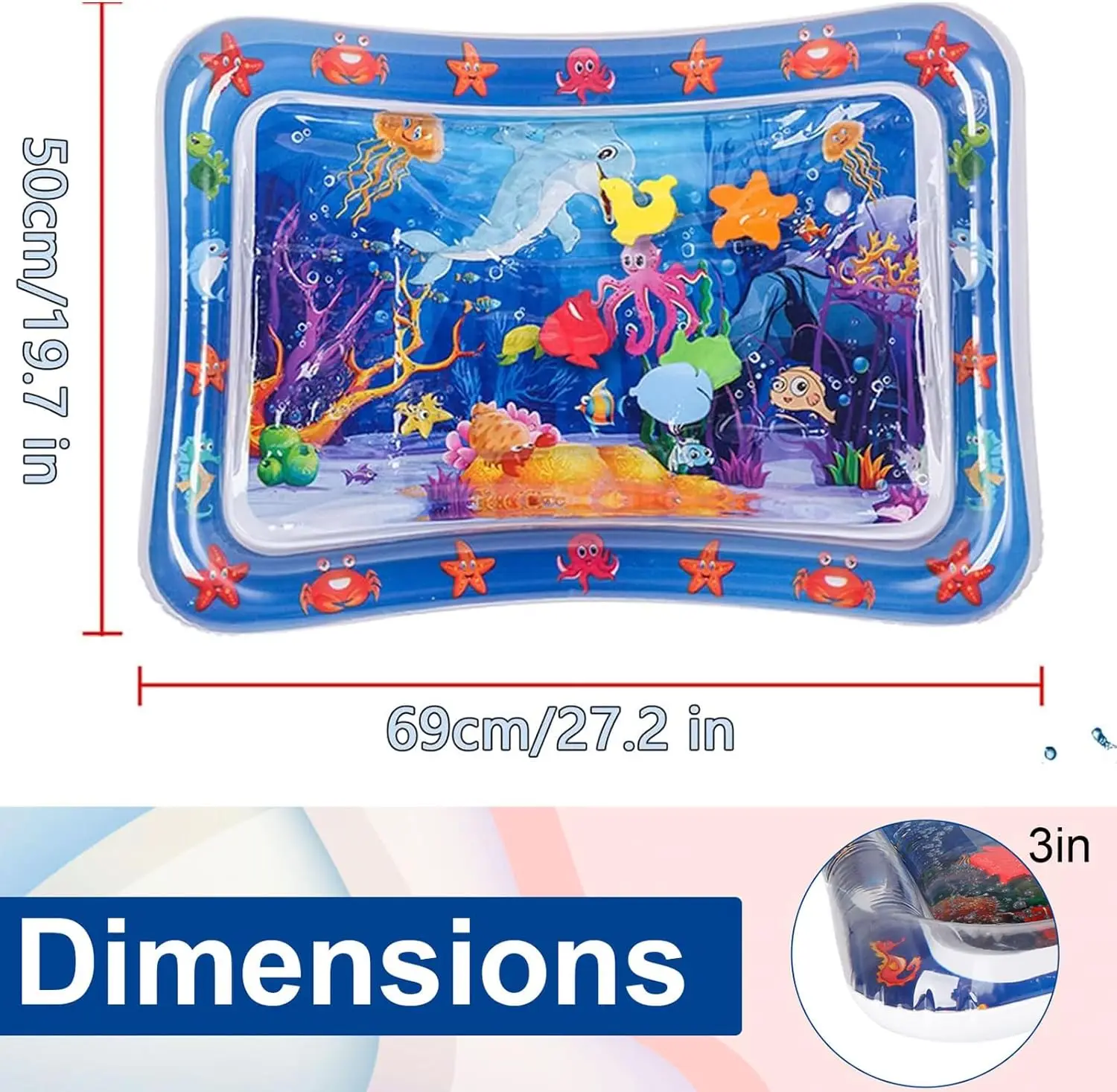 Надувной водный коврик для сен – обзор и цена Slip Slide Water Mat