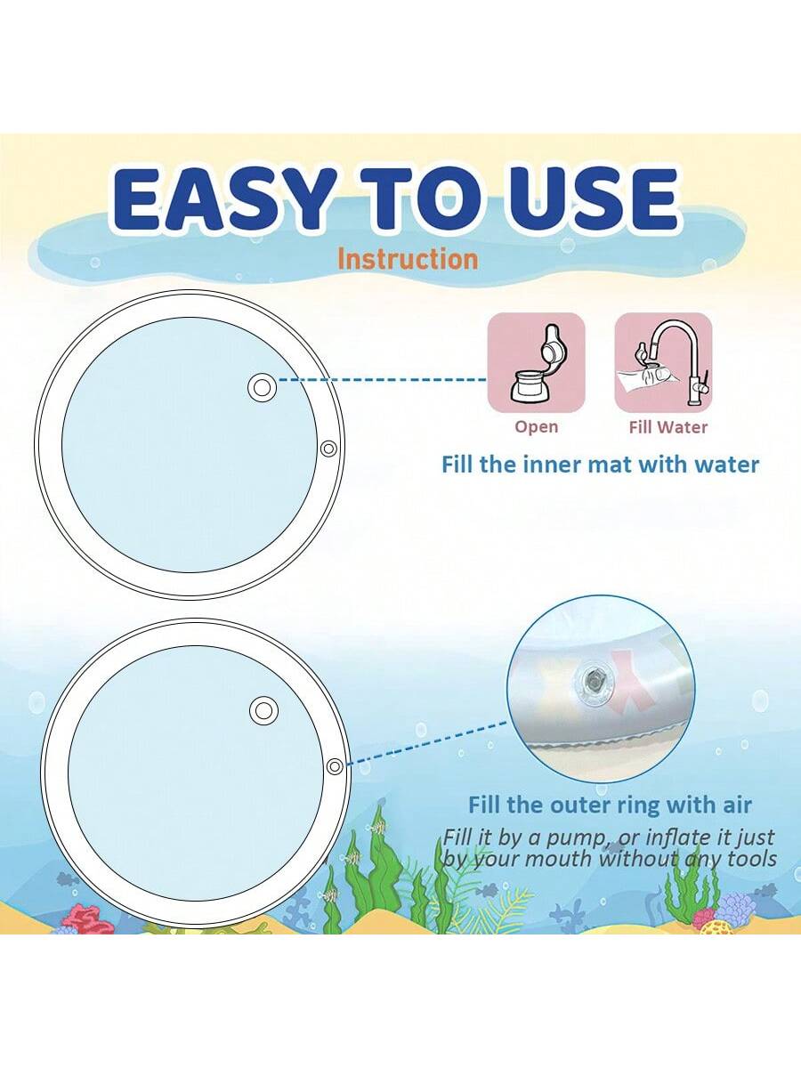 Надувной водный коврик для мал – обзор и цена Slip Slide Water Mat