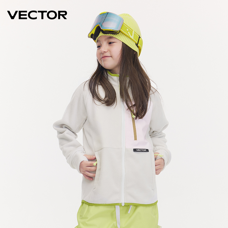 Векторная флисовая куртка для  – обзор и цена Kids Outdoor Jacket